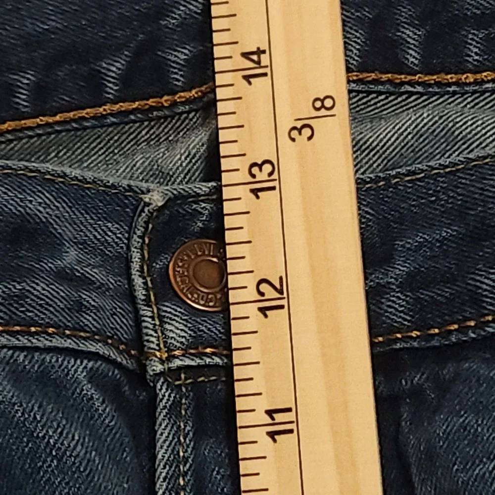 Levi's 501 Jeans Men's 42x32‎ High Rise Button Fly USA Light Wash 100% Cotton
